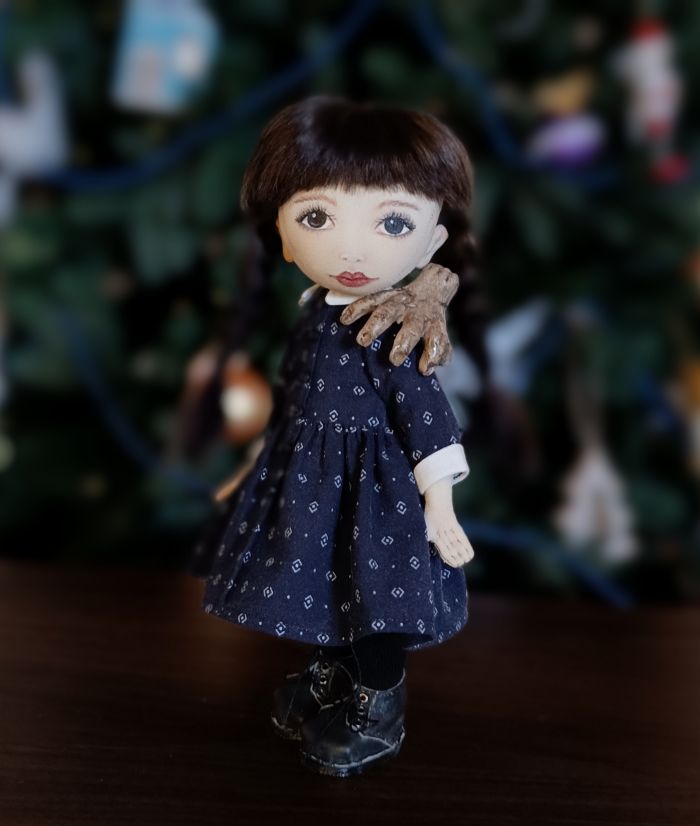 Кукла Венсдей | Подарки ручной работы | MasterLand