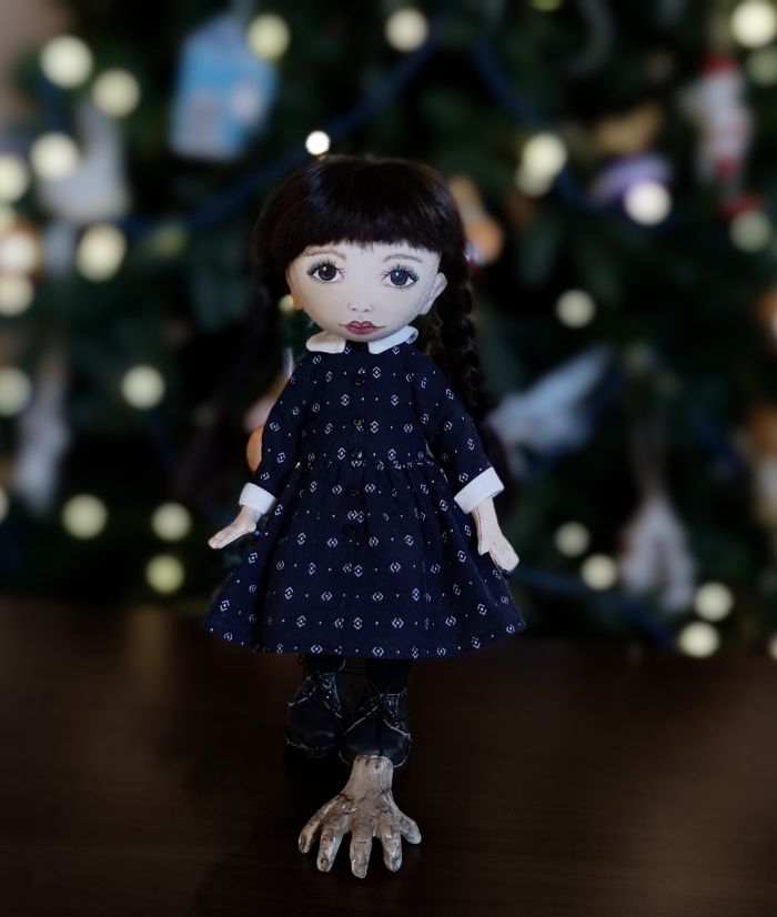 Кукла Венсдей | Подарки ручной работы | MasterLand