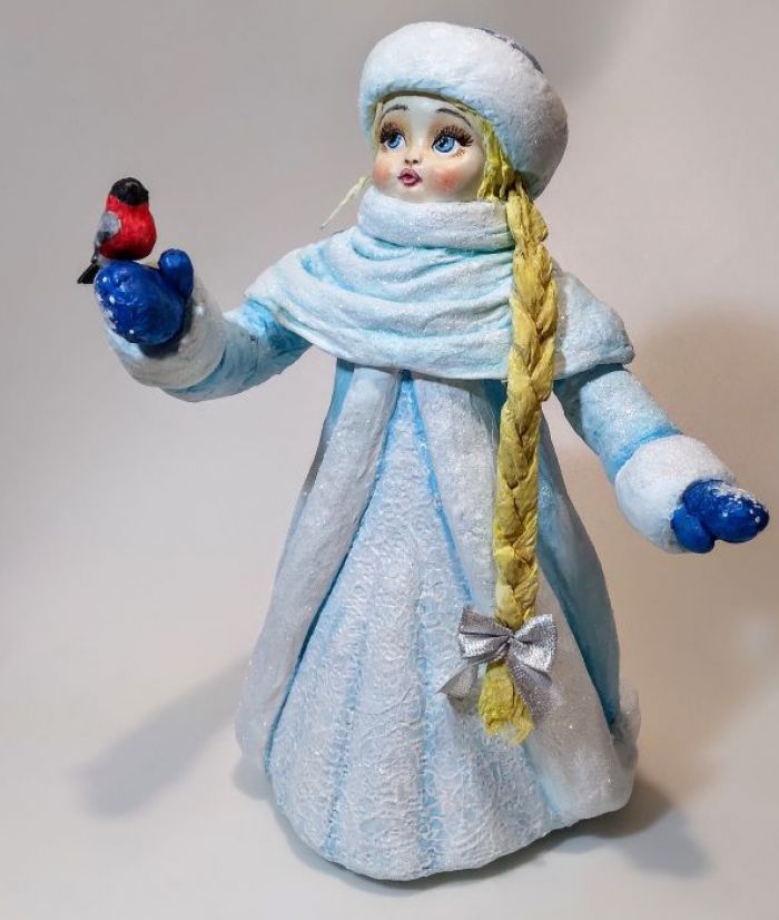 Снегурочка.  Кукла под ёлку. | Подарки ручной работы | MasterLand