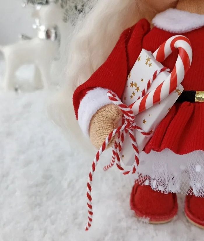Интерьерная кукла Санта | Подарки ручной работы | MasterLand