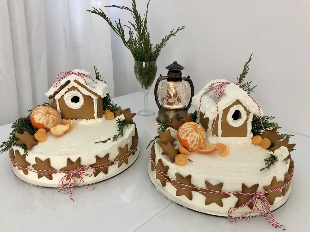 Торт "Рождественская сказка"